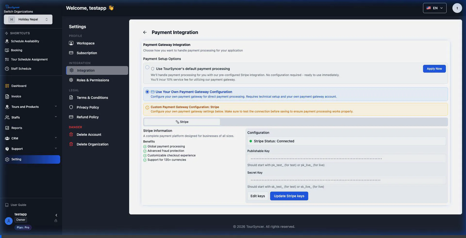 Stripe Payment Integration: Secure Your Transactions animated demonstration